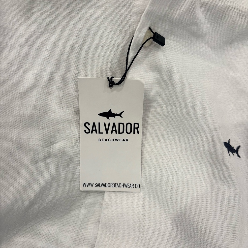 Salvador Beachwear Mens Long Sleeve Button Down - Picture 9 of 9
